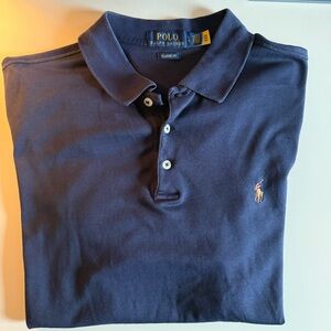 Polo by Ralph Lauren Men’s Soft Cotton Polo Shirt - Navy